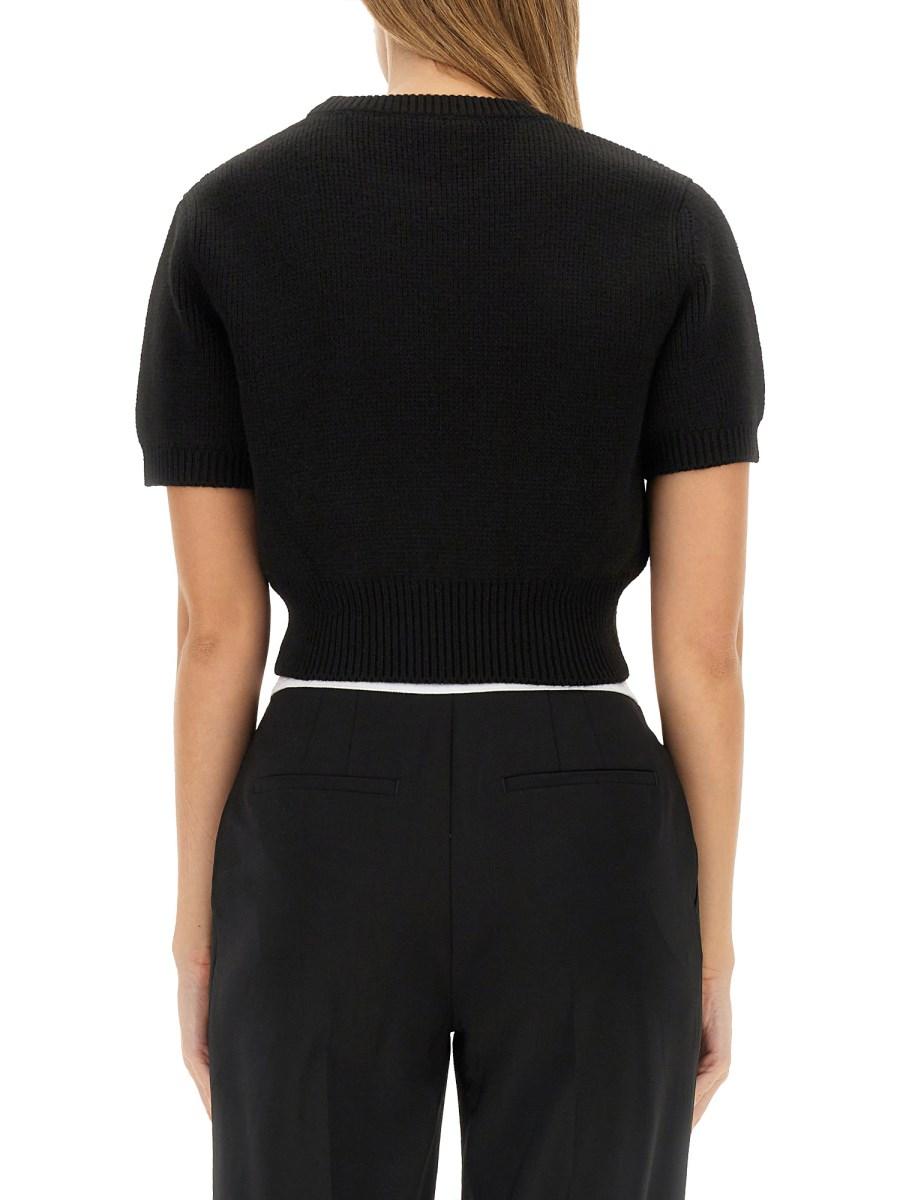 ALEXANDERWANG.T T-SHIRT CON LOGO