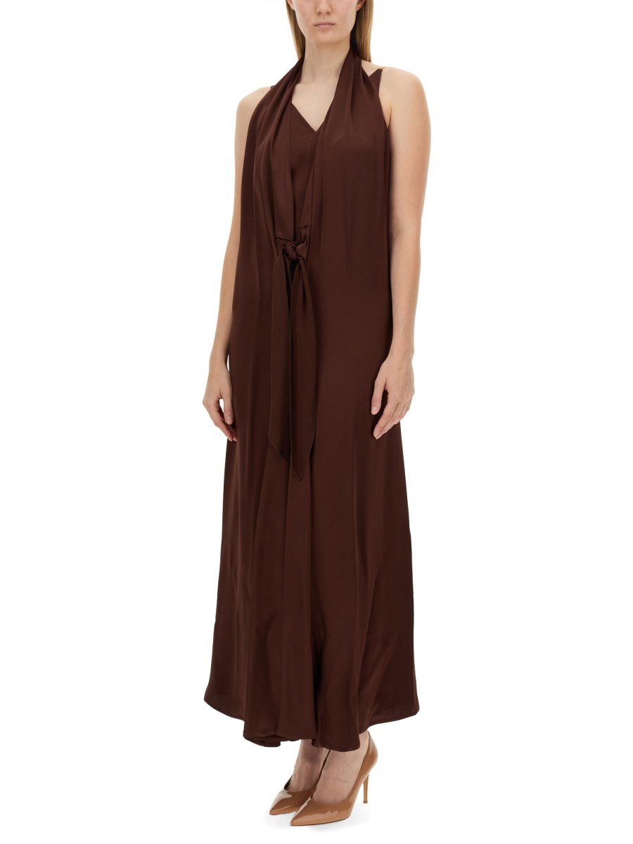 ALYSI ABITO IN SETA CREPE