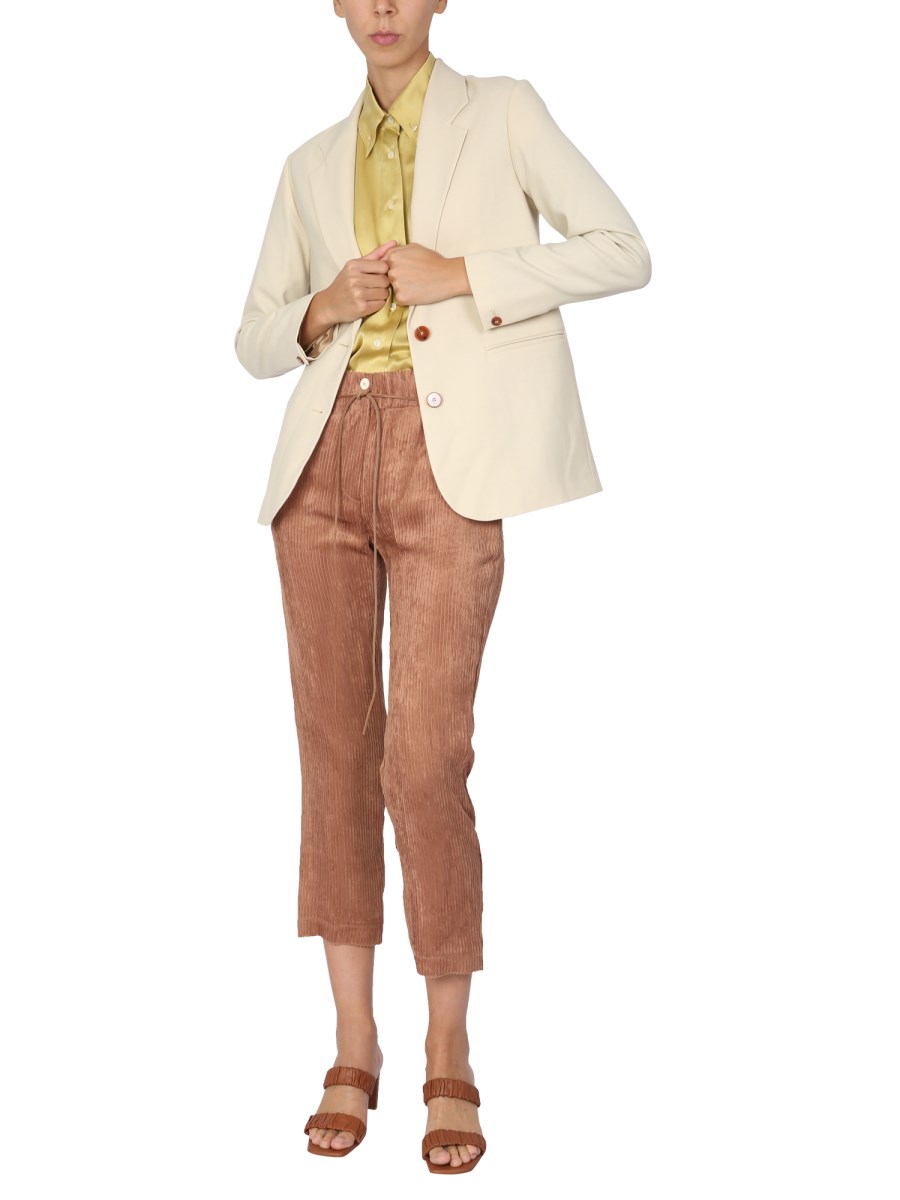 ALYSI BLAZER IN MISTO LANA VERGINE MONOPETTO