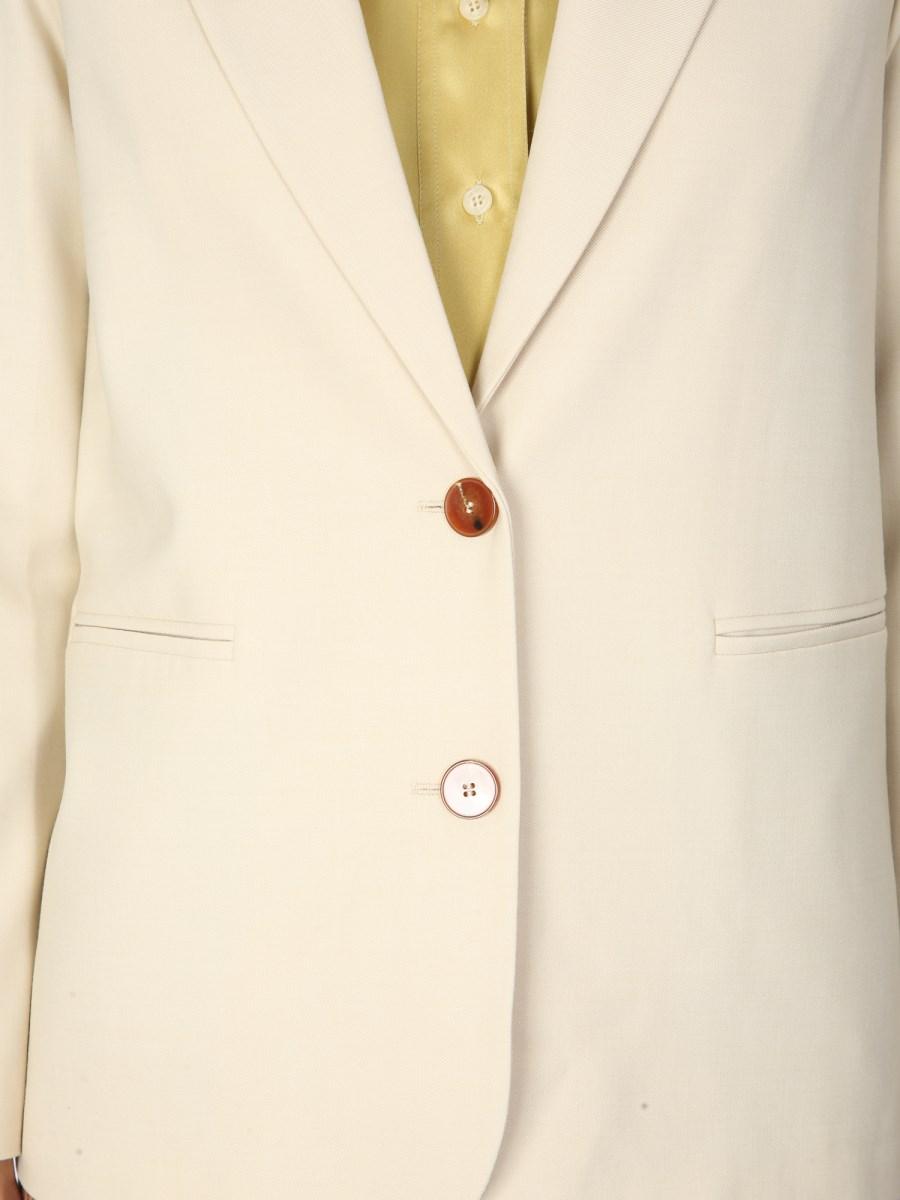 ALYSI BLAZER IN MISTO LANA VERGINE MONOPETTO