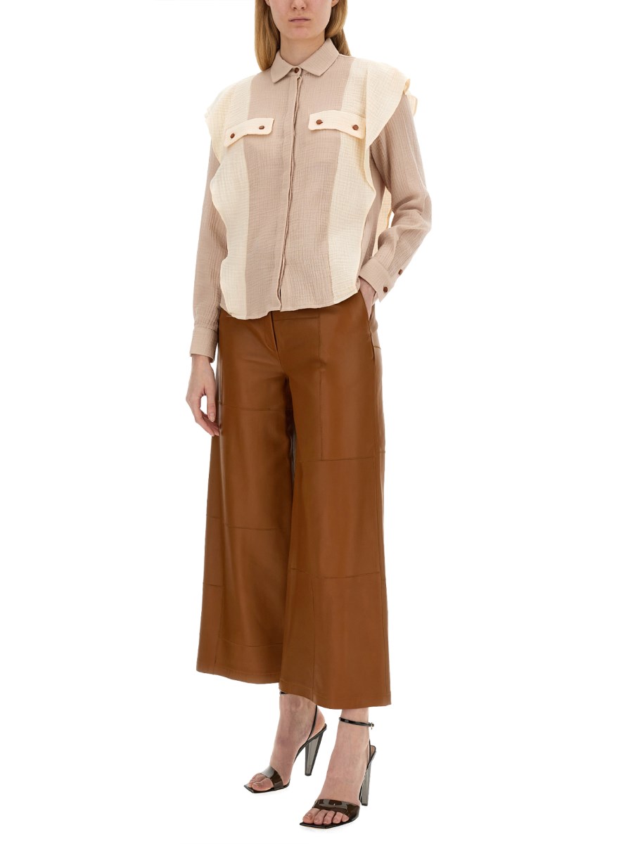 ALYSI CAMICIA GARZA IN COTONE