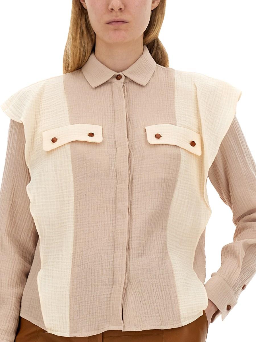 ALYSI CAMICIA GARZA IN COTONE