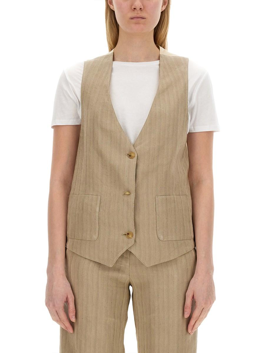ALYSI GILET REVERSIBILE