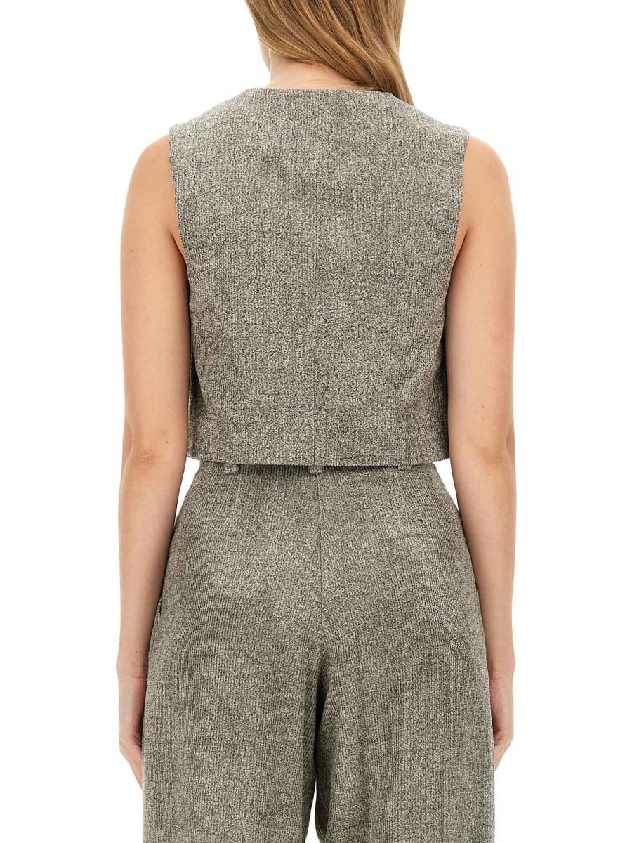 ALYSI GILET VELVET