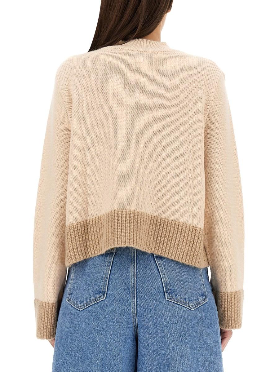 ALYSI MAGLIA A COLLO ALTO IN MISTO LANA