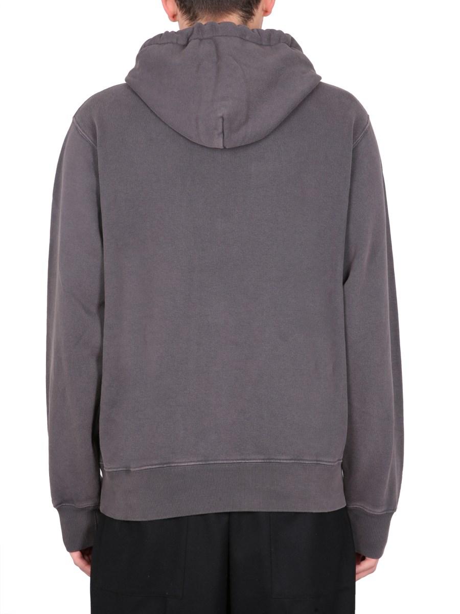 AMBUSH FELPA IN COTONE CON CAPPUCCIO MULTICORD