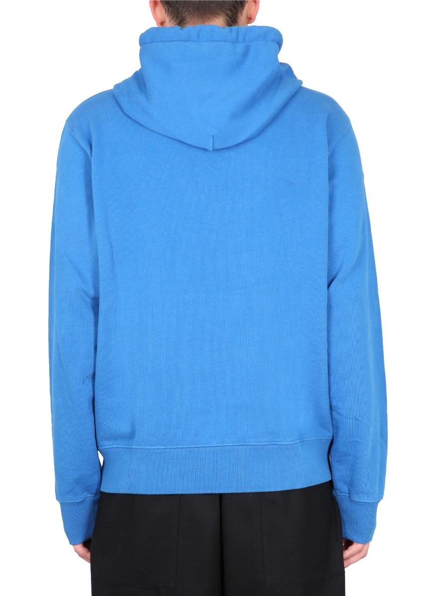 AMBUSH FELPA IN COTONE CON CAPPUCCIO MULTICORD