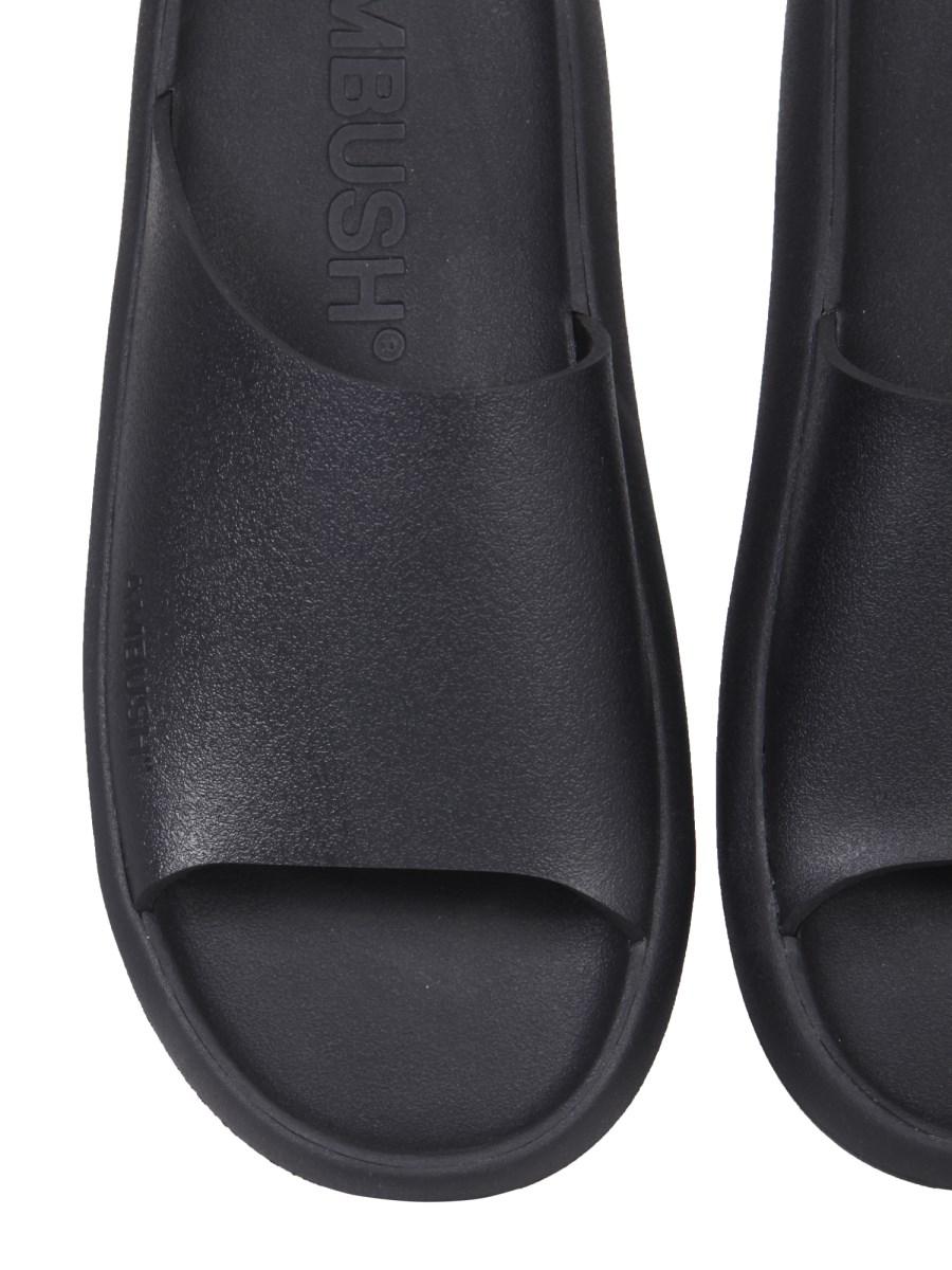AMBUSH SANDALO SLIDE IN GOMMA CON LOGO