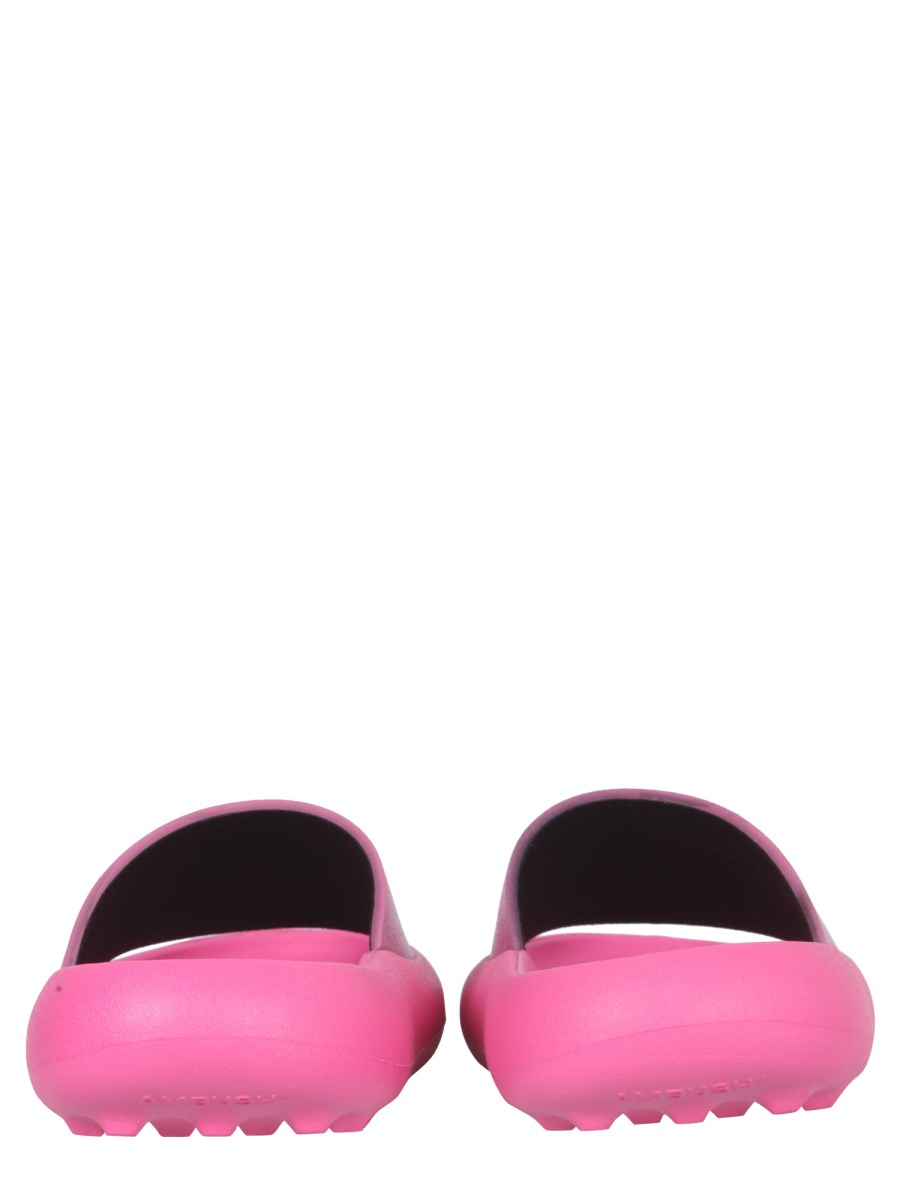 AMBUSH SANDALO SLIDE IN GOMMA CON LOGO