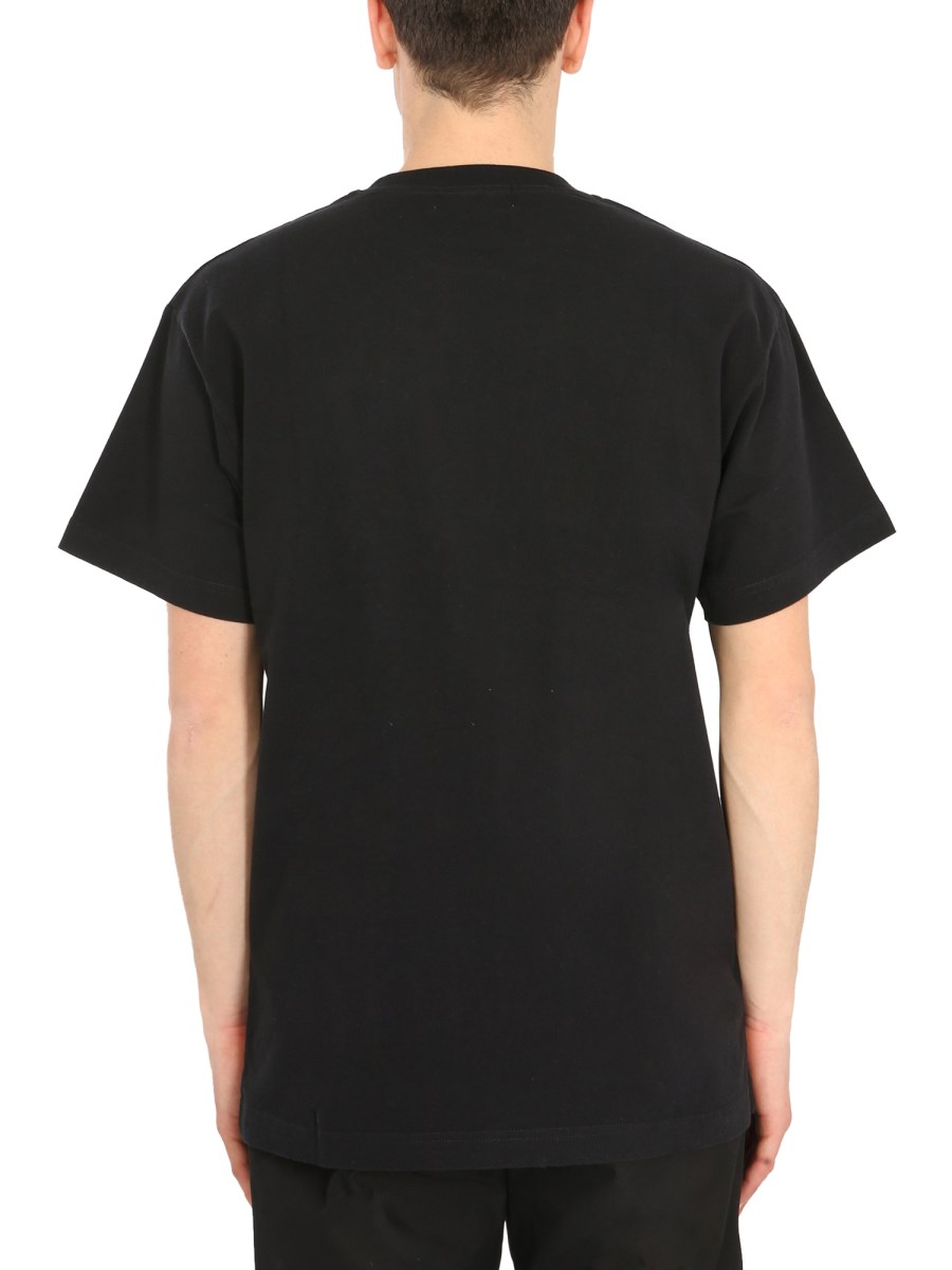AMBUSH T-SHIRT GIROCOLLO IN COTONE CON PATCH LOGO