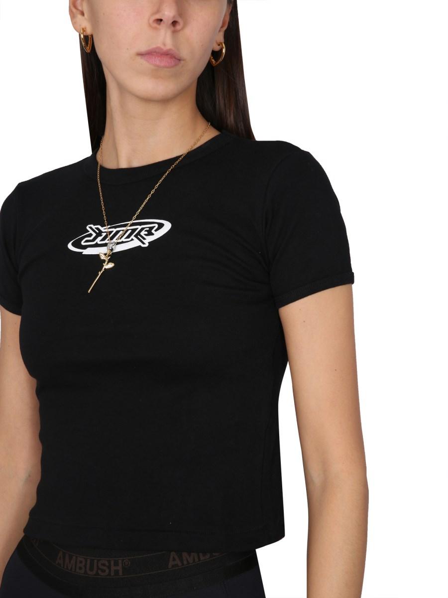 AMBUSH T-SHIRT GRAPHIC IN COTONE