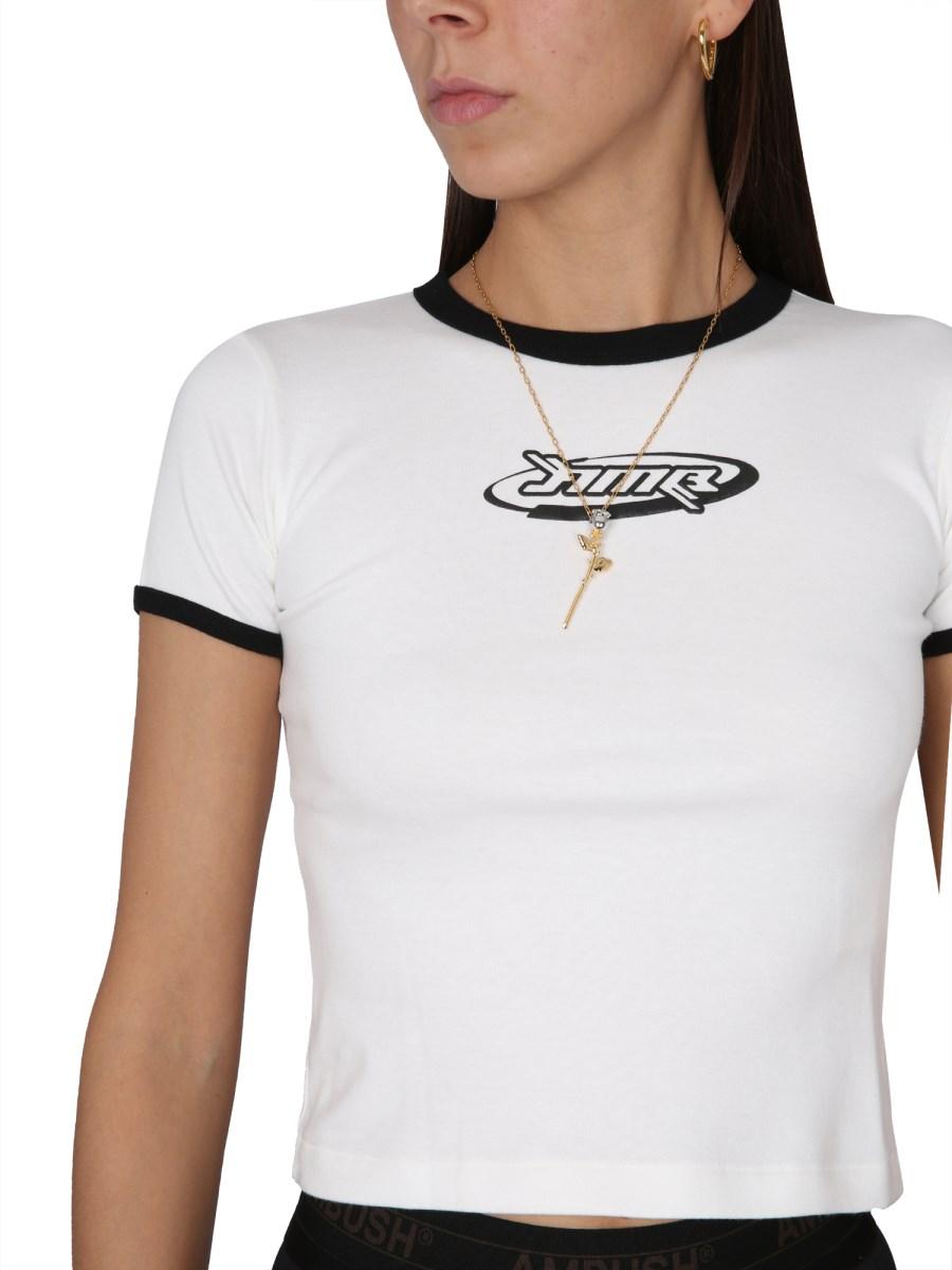 AMBUSH T-SHIRT GRAPHIC IN COTONE