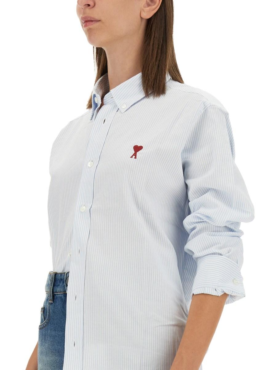 AMI PARIS CAMICIA A RIGHE