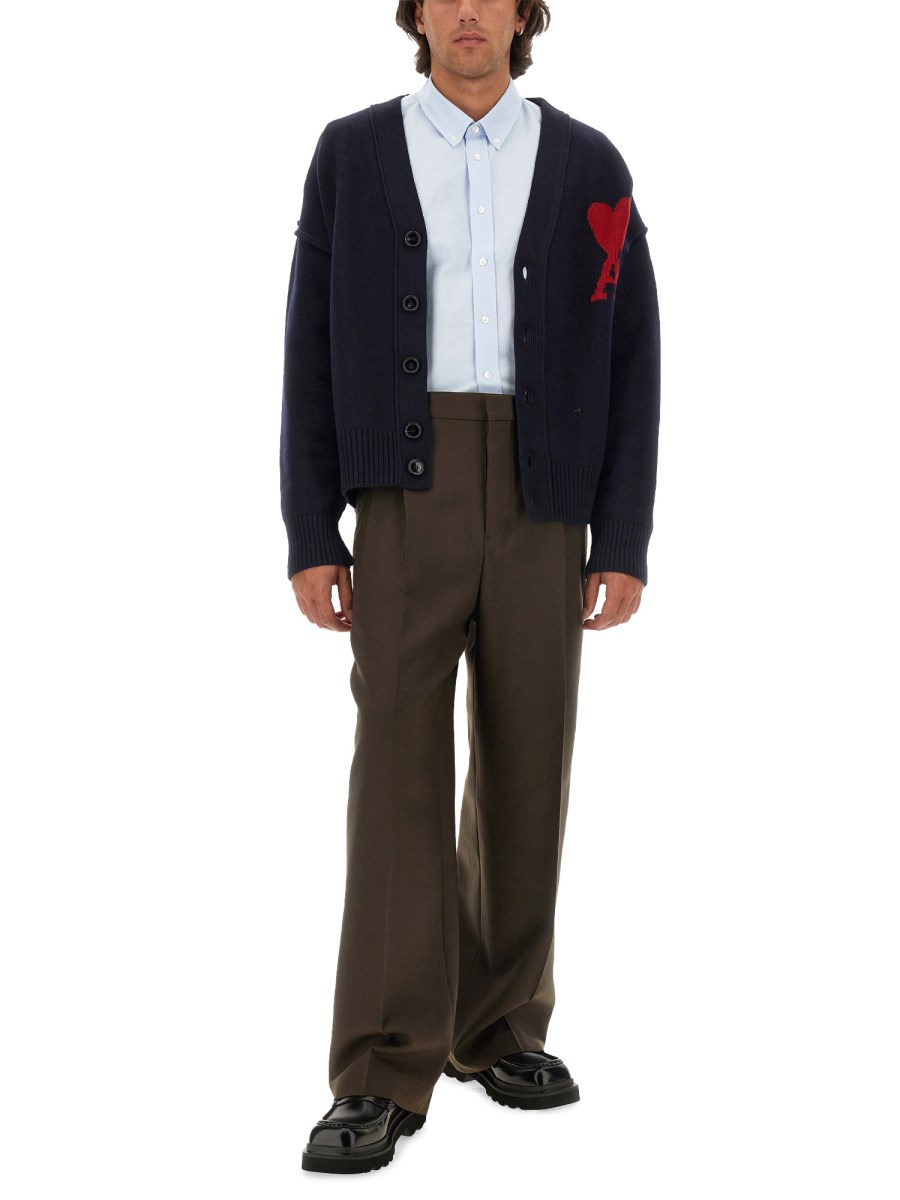 AMI PARIS CAMICIA CON LOGO