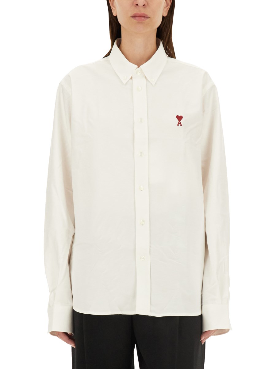 AMI PARIS CAMICIA CON LOGO