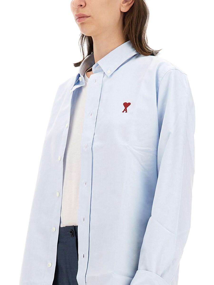 AMI PARIS CAMICIA CON LOGO