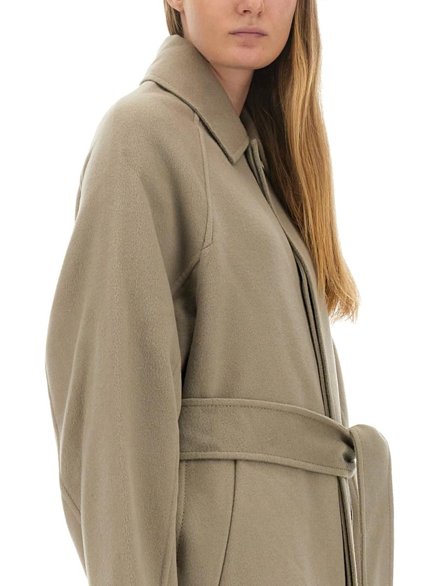 AMI PARIS CAPPOTTO CON CINTURA