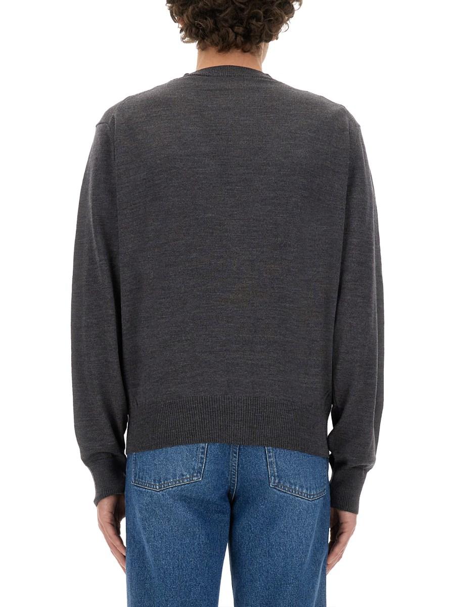AMI PARIS CARDIGAN CON LOGO