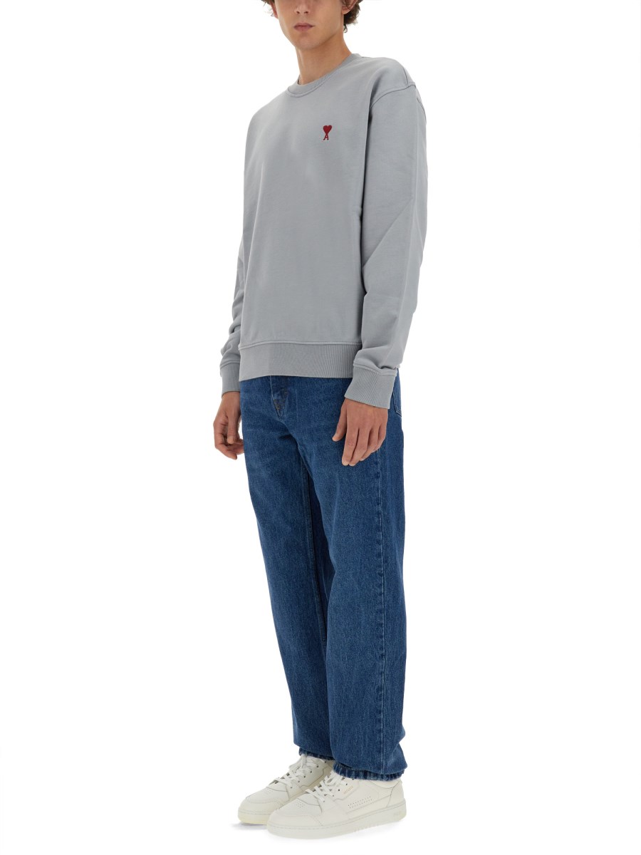 AMI PARIS FELPA CON LOGO
