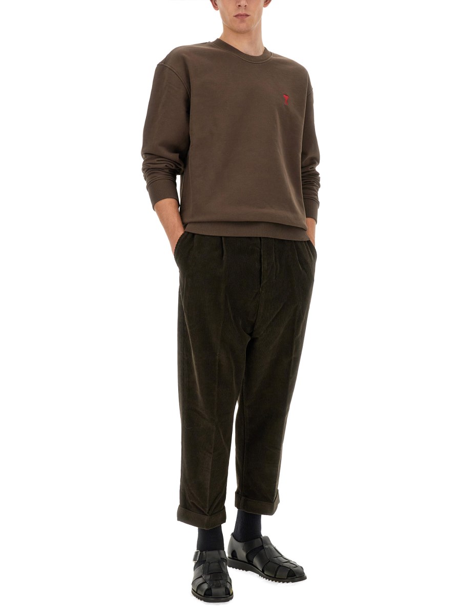 AMI PARIS FELPA CON LOGO