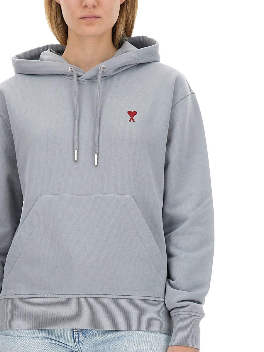 AMI PARIS FELPA CON LOGO