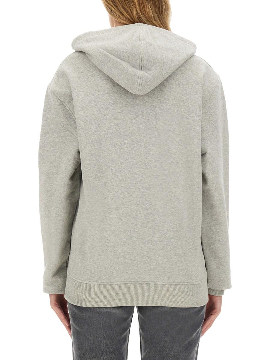 AMI PARIS FELPA IN COTONE CON LOGO