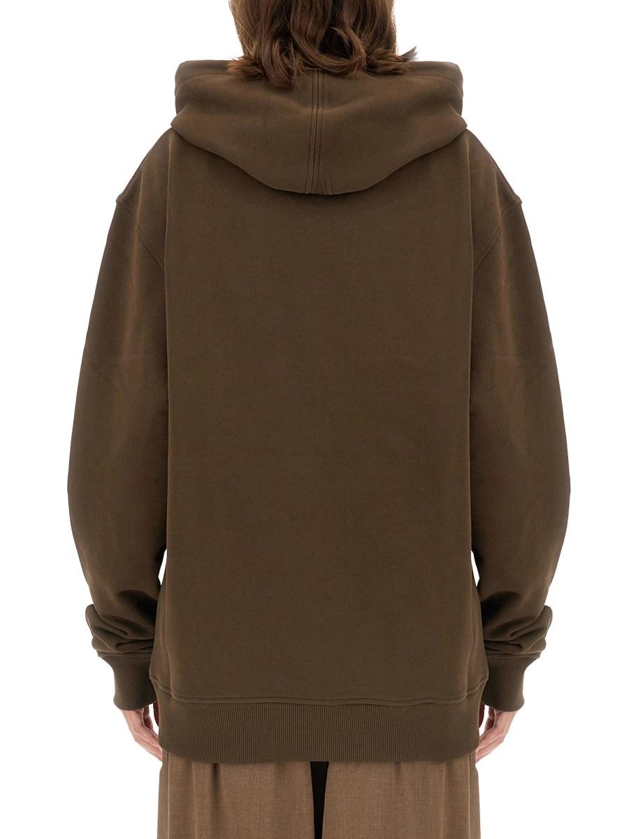 AMI PARIS FELPA IN COTONE CON LOGO