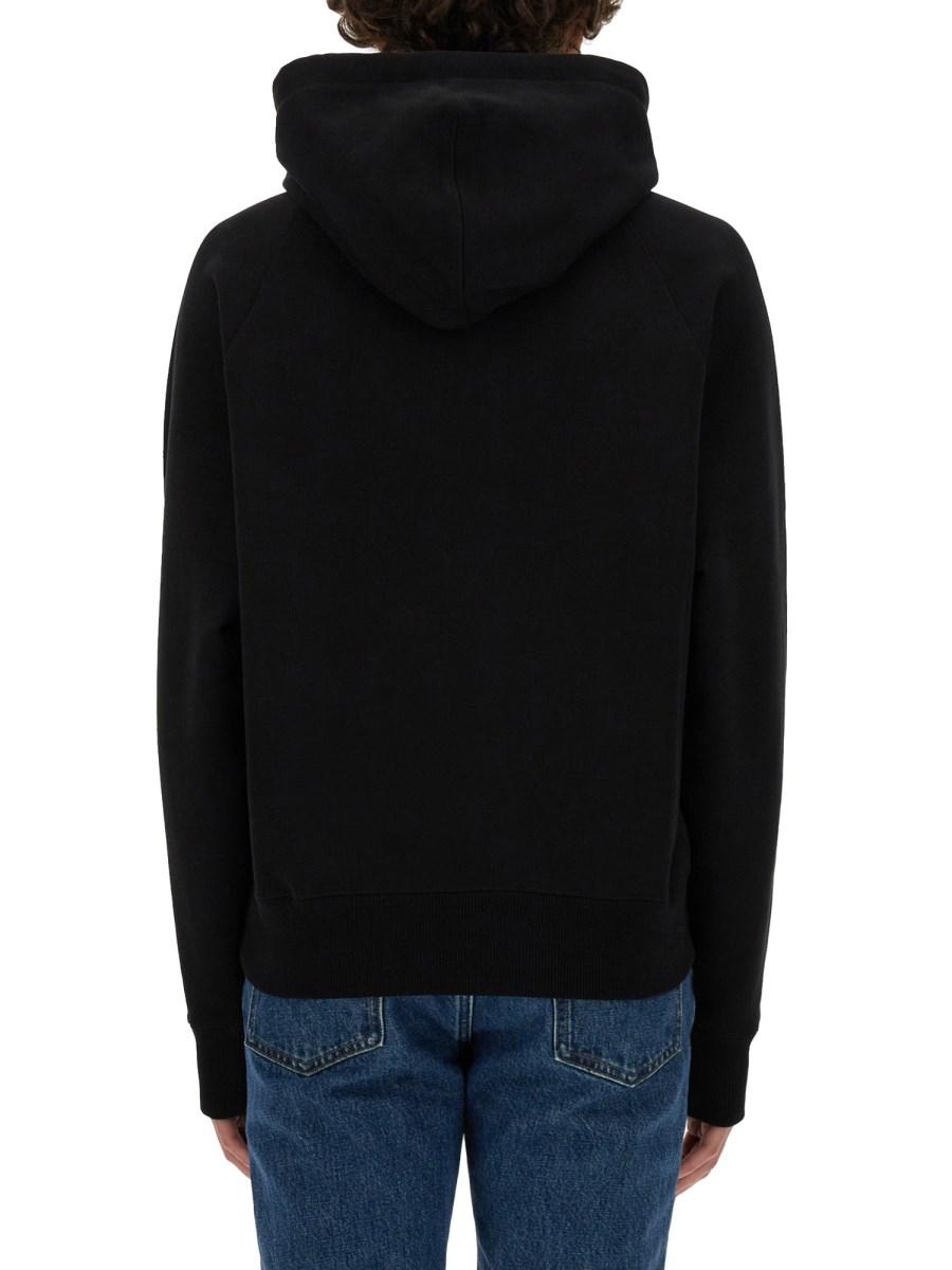 AMI PARIS FELPA IN COTONE CON LOGO