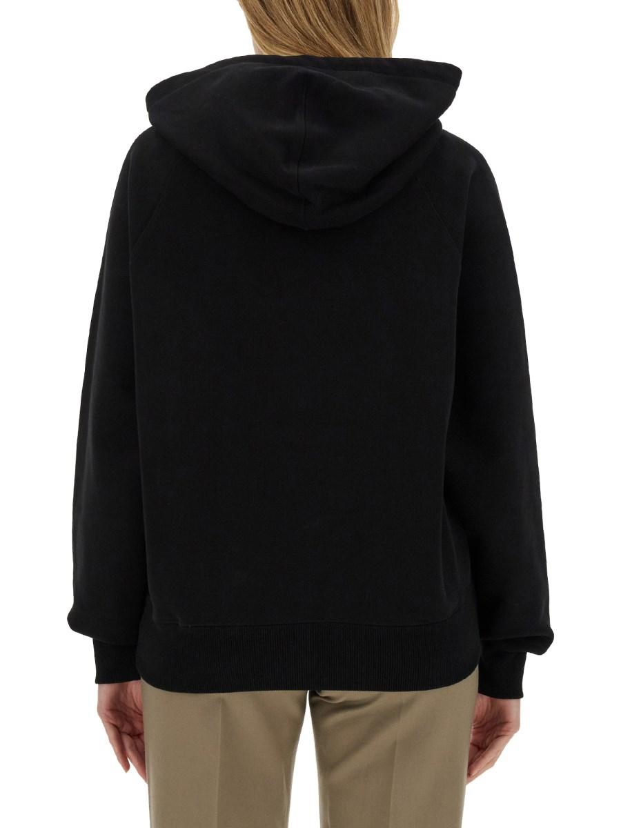 AMI PARIS FELPA IN COTONE CON LOGO