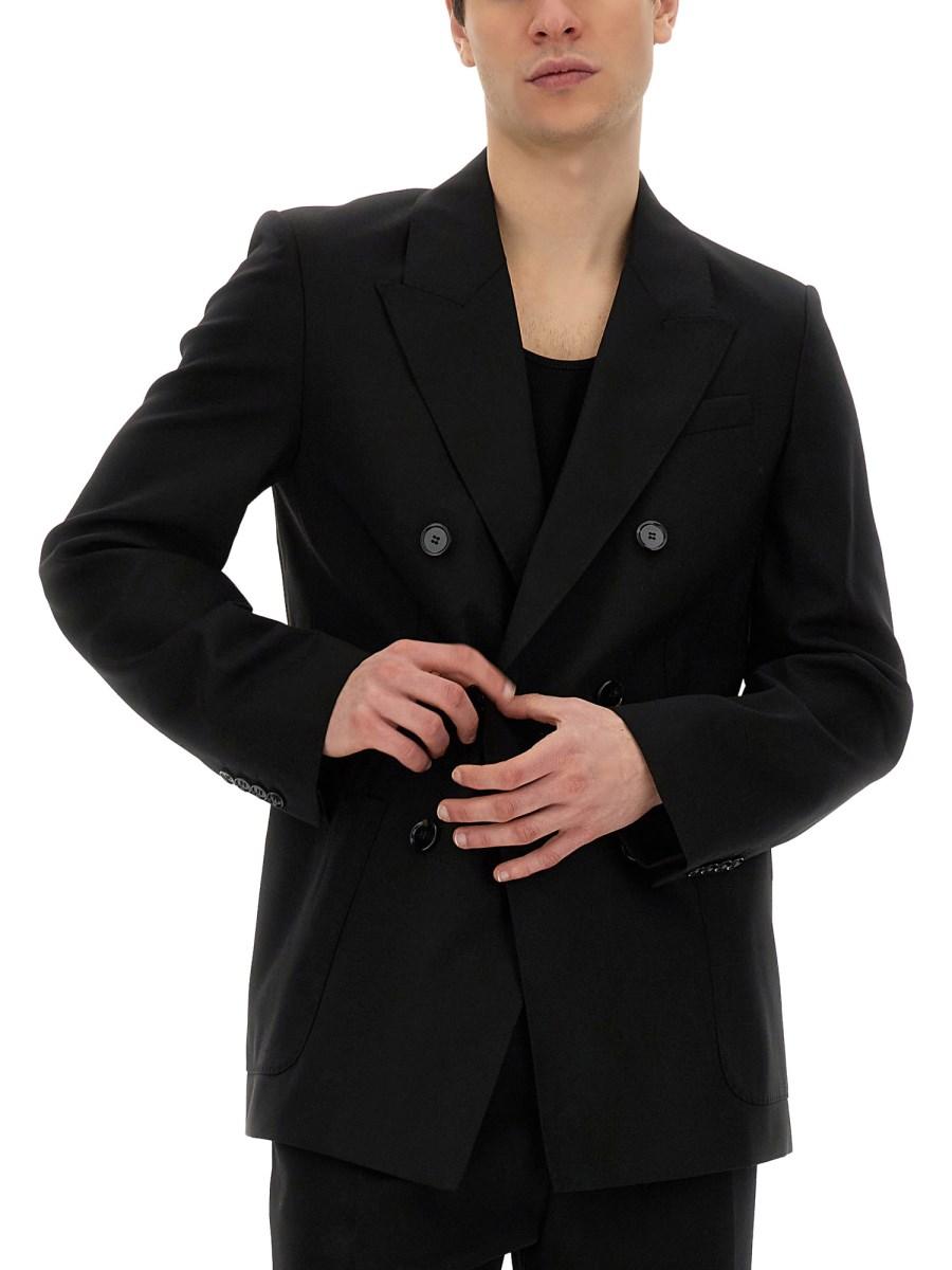 AMI PARIS GIACCA DOPPIOPETTO IN LANA