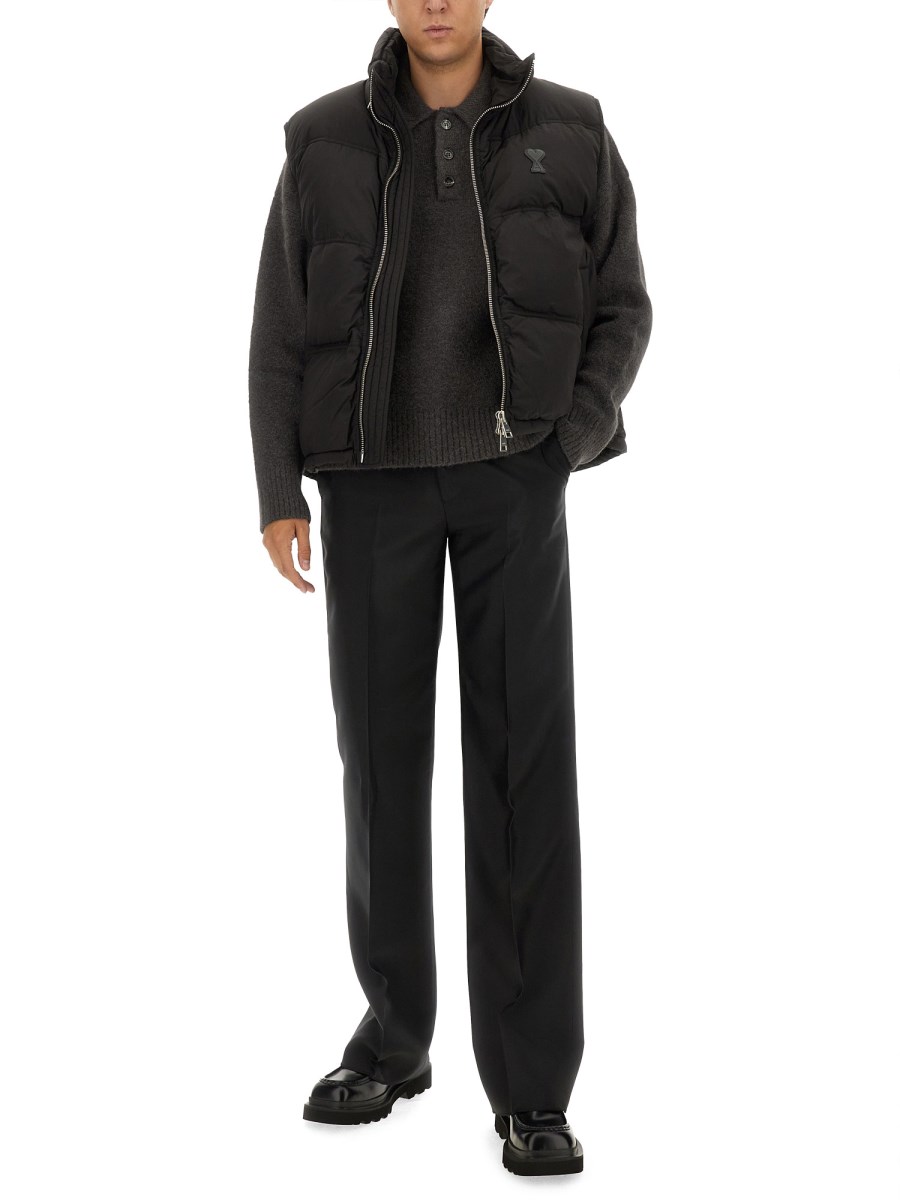 AMI PARIS GILET IMBOTTITO