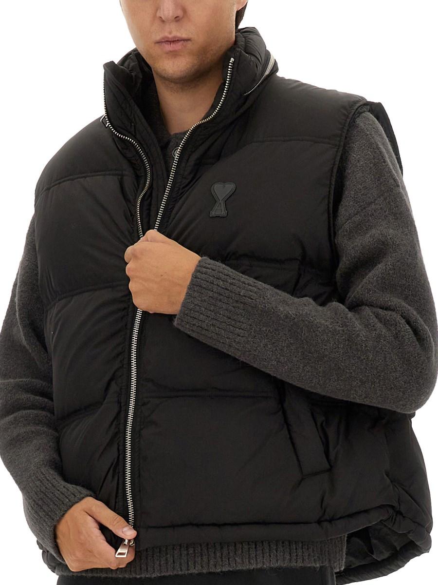 AMI PARIS GILET IMBOTTITO