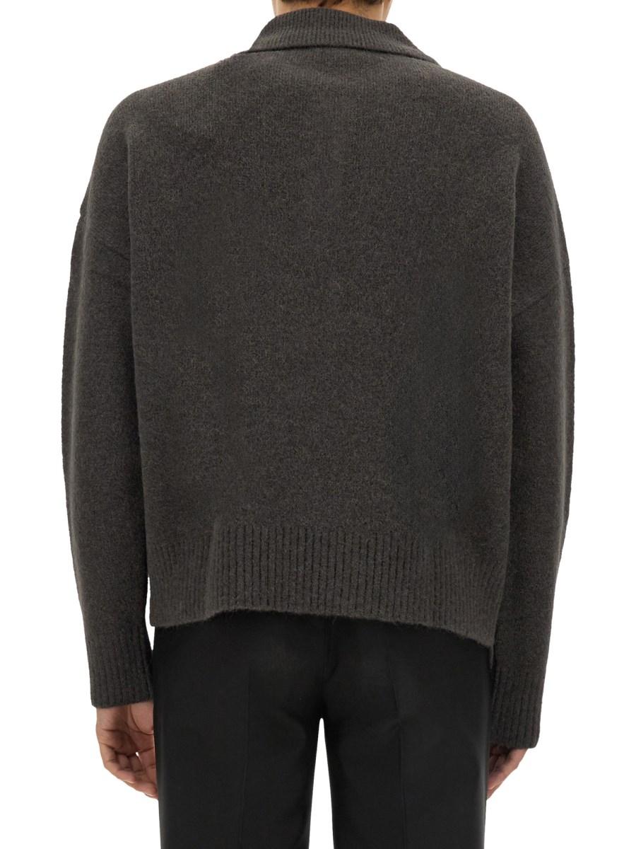 AMI PARIS MAGLIA CON LOGO