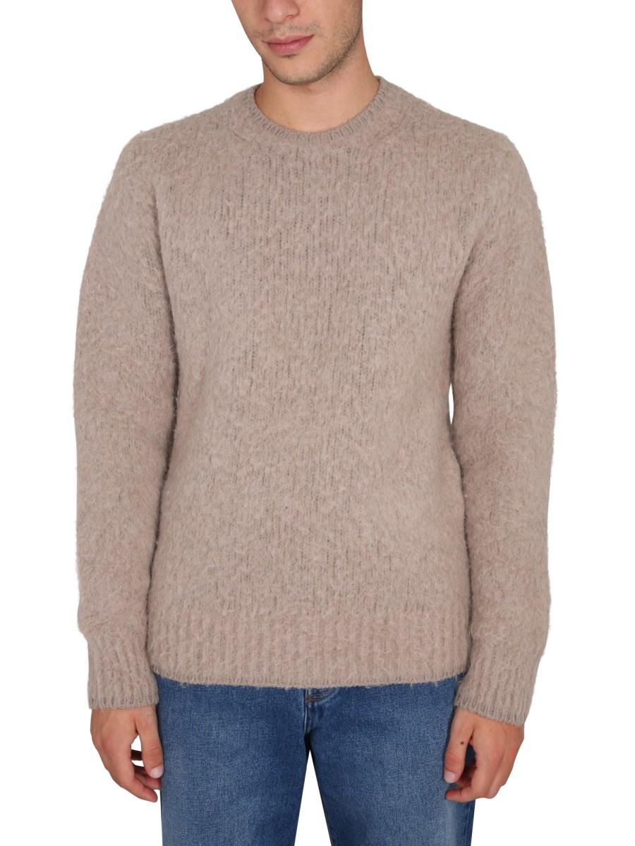 AMI PARIS MAGLIA GIROCOLLO IN LANA