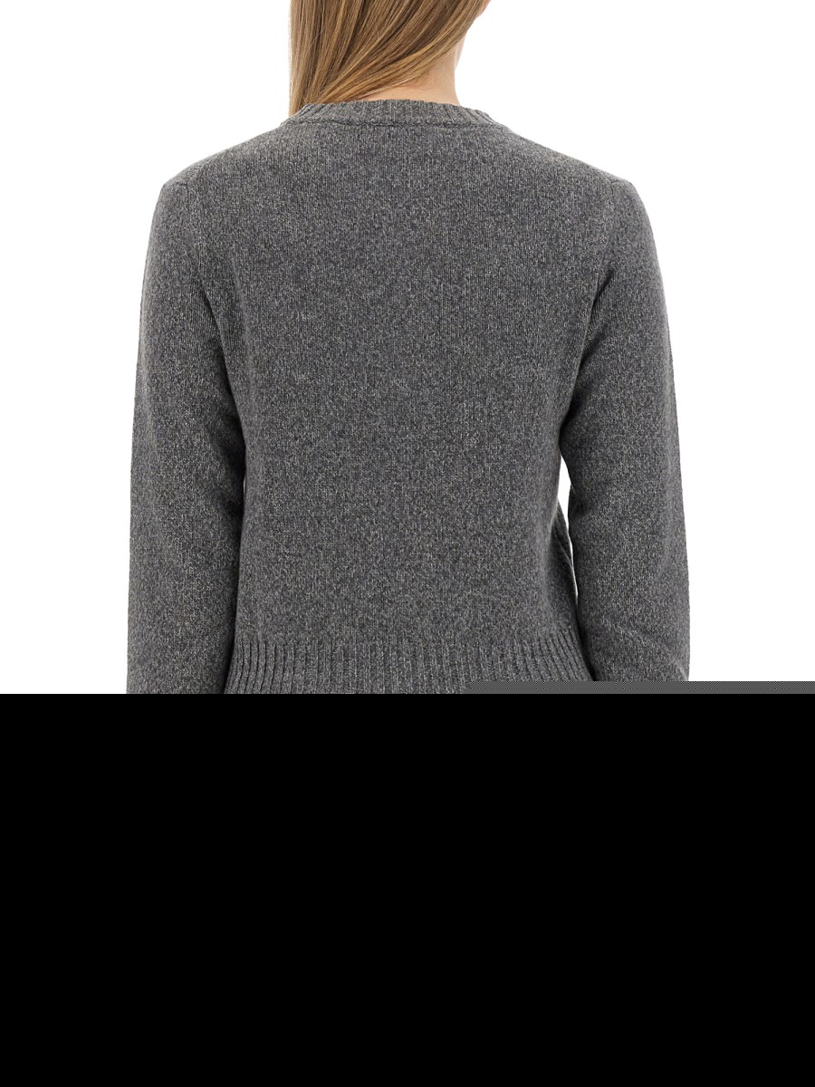 AMI PARIS MAGLIA IN CASHMERE E LANA