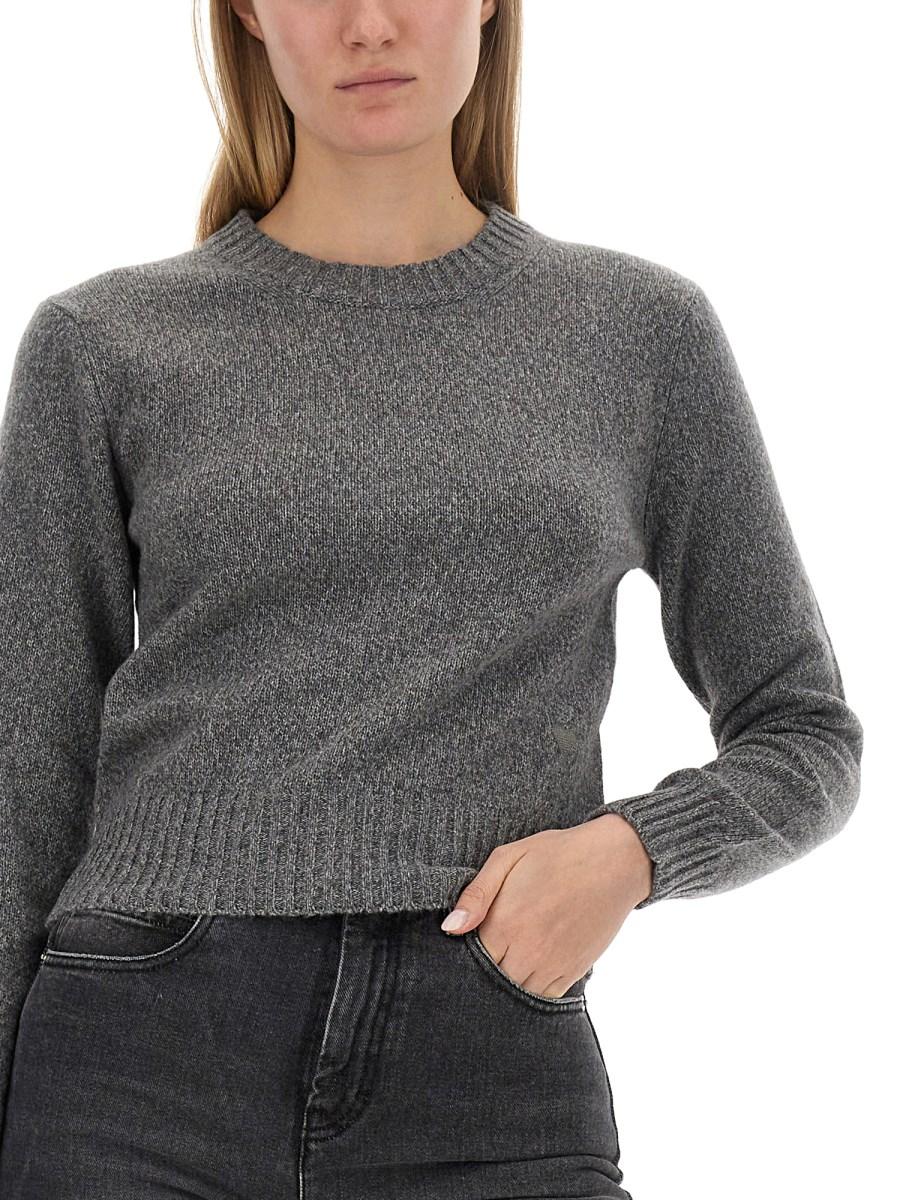 AMI PARIS MAGLIA IN CASHMERE E LANA
