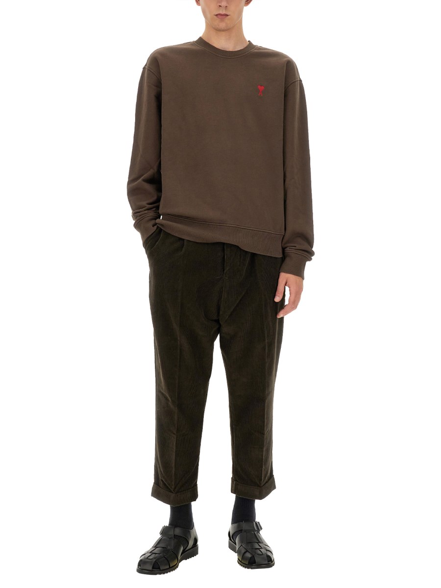 AMI PARIS PANTALONE A COSTE