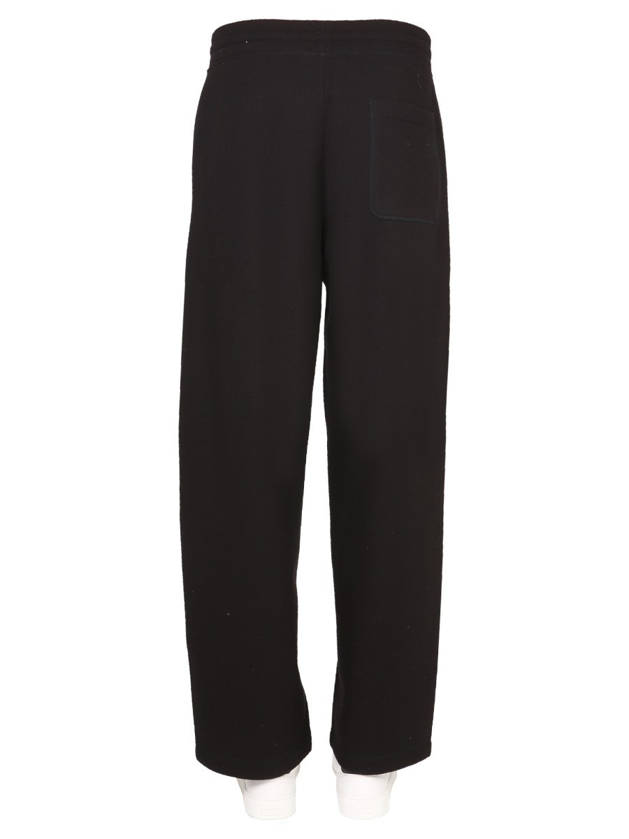 AMI PARIS PANTALONE CON RICAMO LOGO