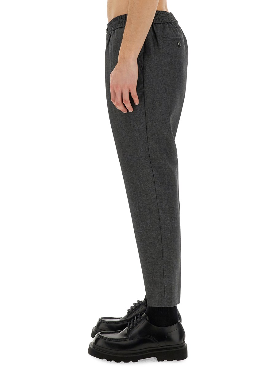 AMI PARIS PANTALONE IN LANA
