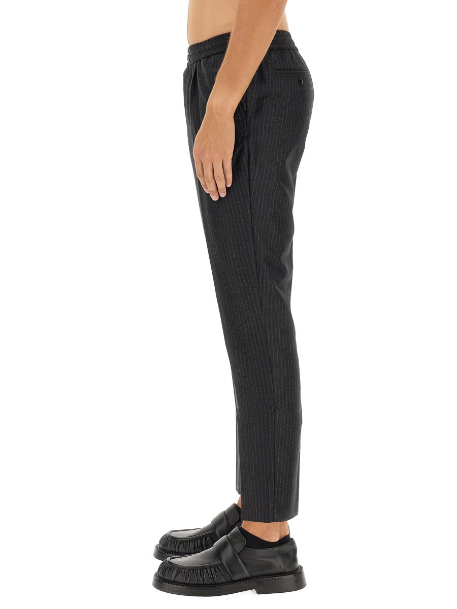 AMI PARIS PANTALONE IN LANA