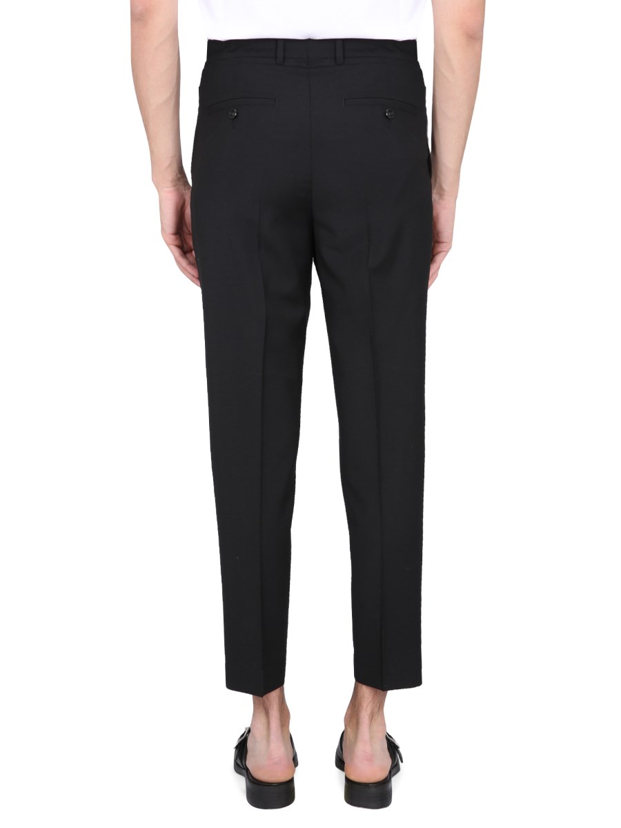 AMI PARIS PANTALONE IN LANA VERGINE