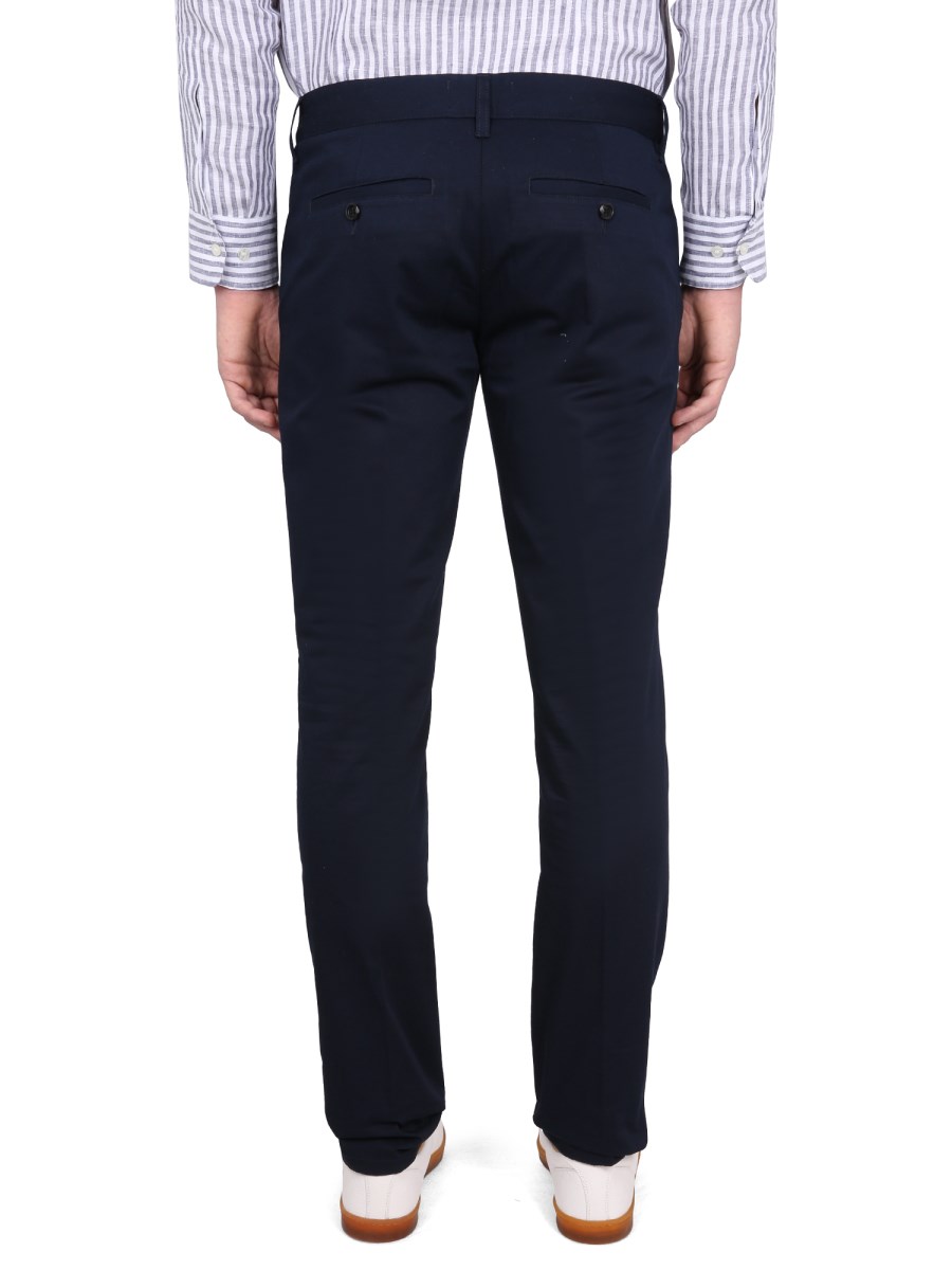 AMI PARIS PANTALONE SLIM FIT IN COTONE