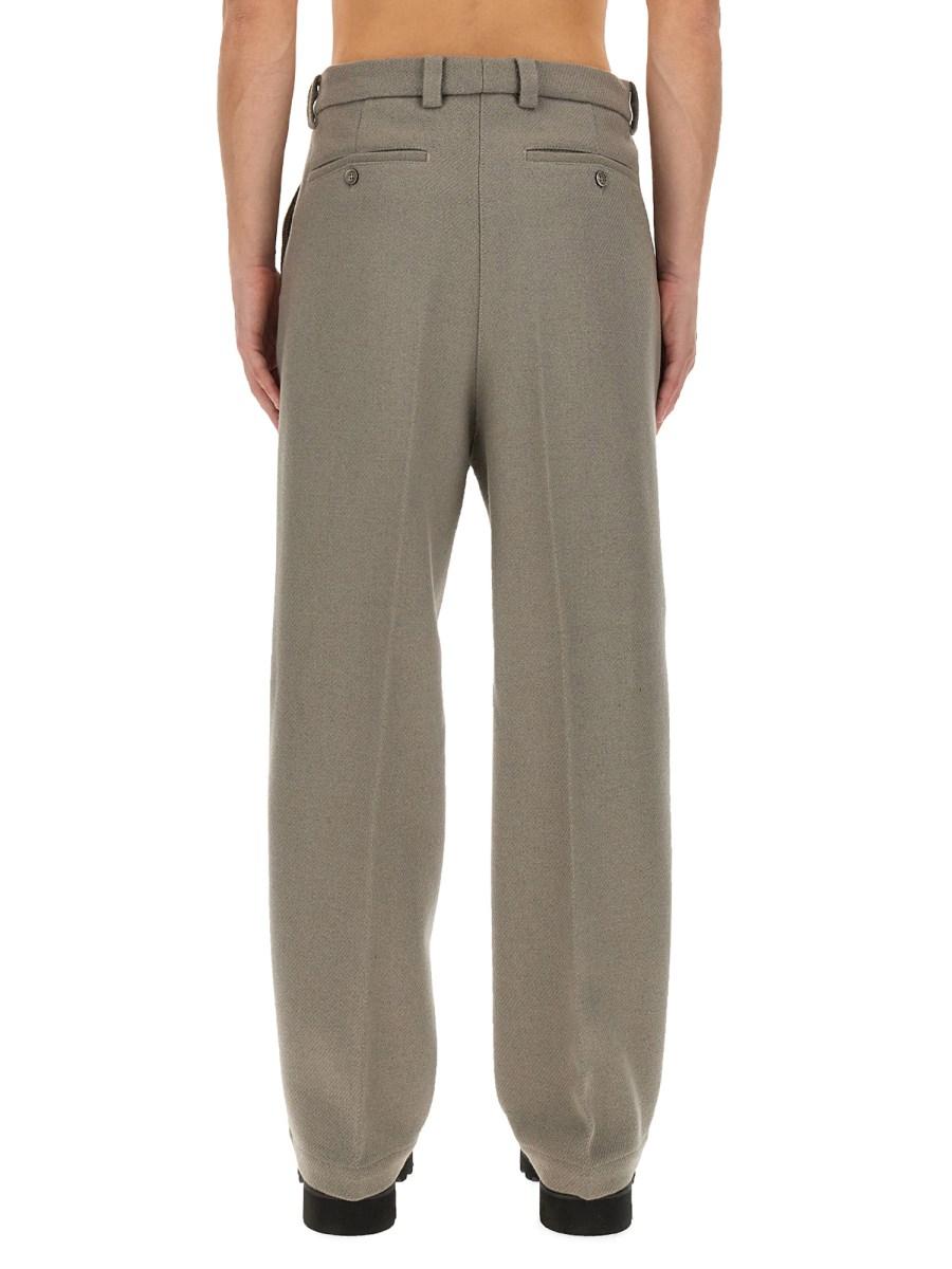 AMI PARIS PANTALONE WIDE FIT IN LANA