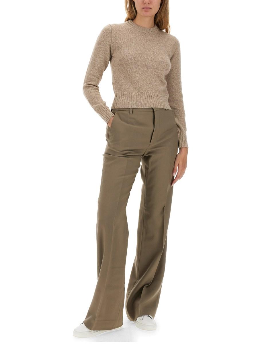 AMI PARIS PANTALONE WIDE LEG