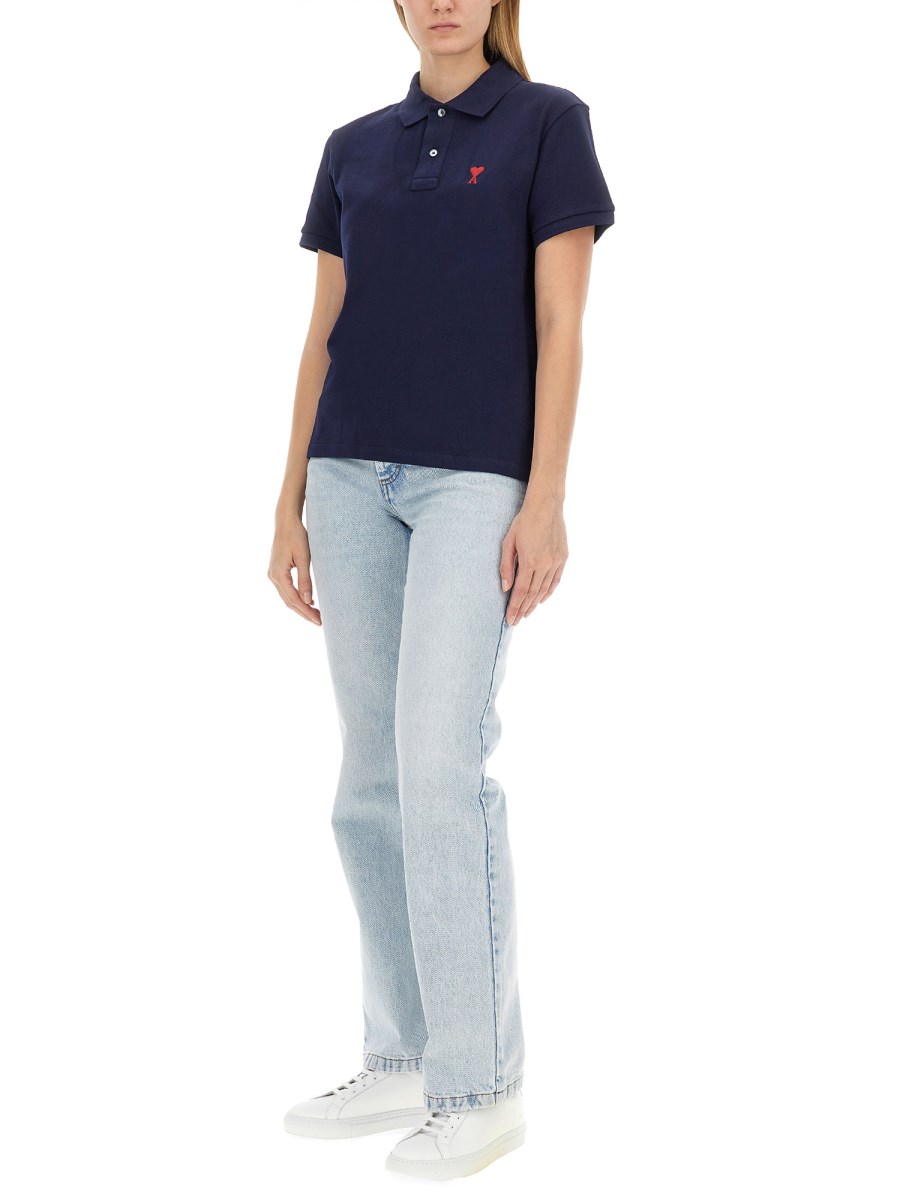 AMI PARIS POLO CON LOGO