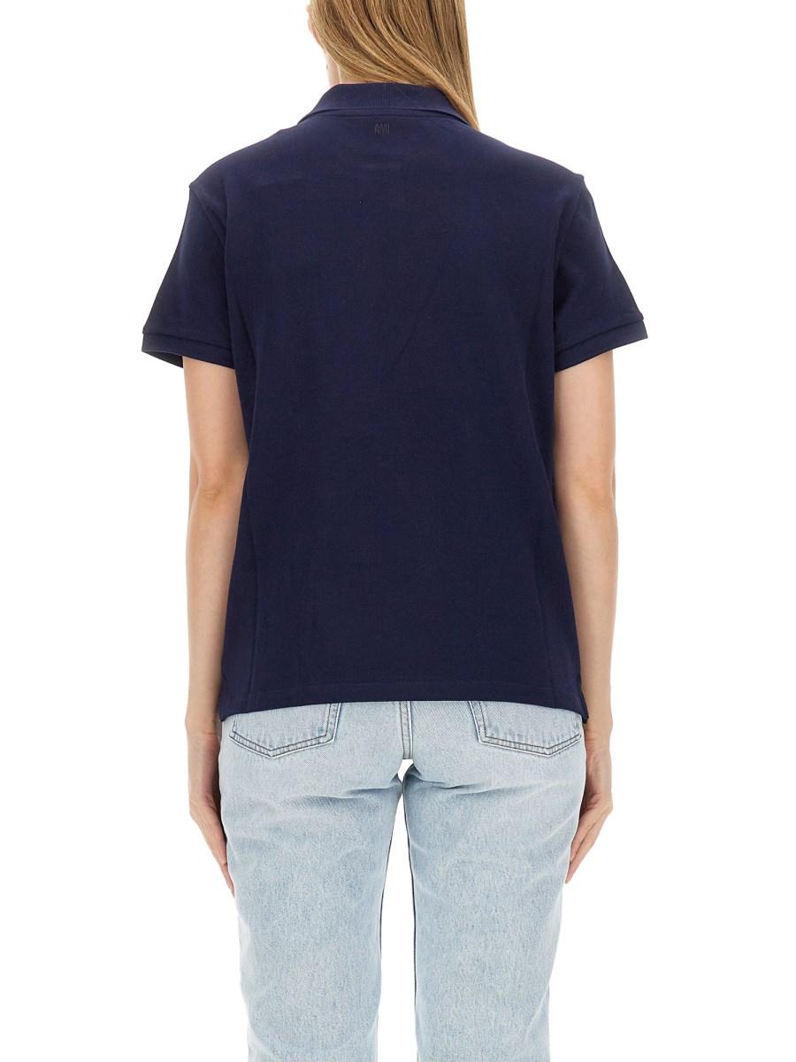 AMI PARIS POLO CON LOGO
