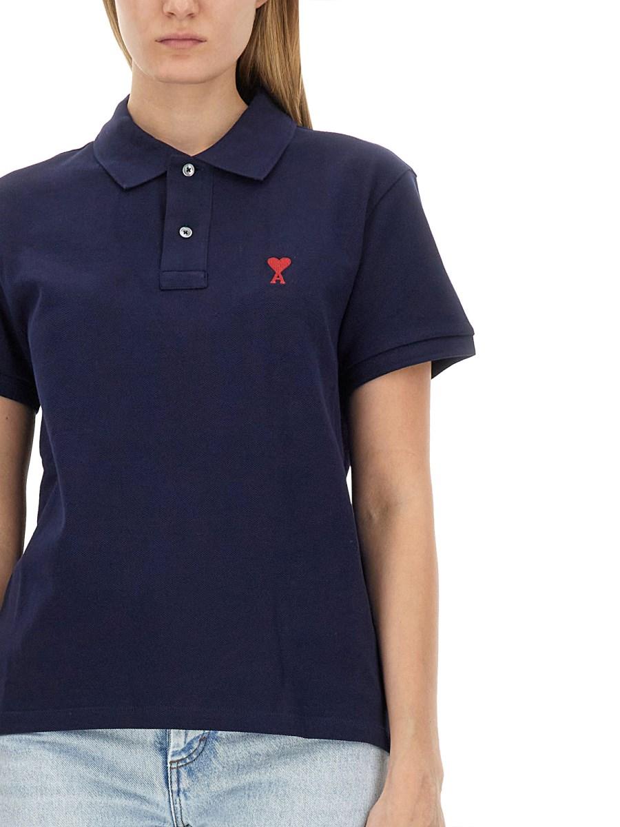 AMI PARIS POLO CON LOGO