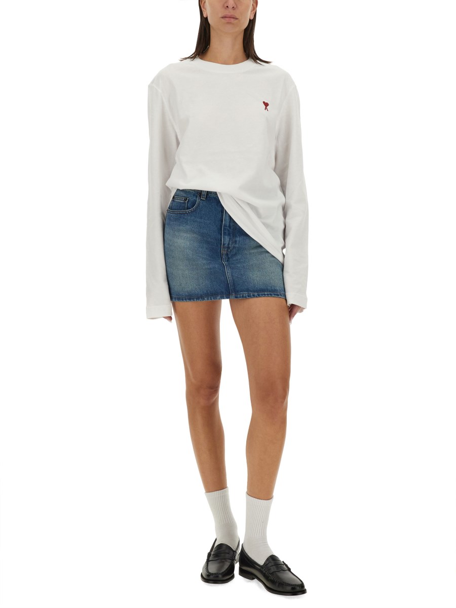 AMI PARIS T-SHIRT CON LOGO