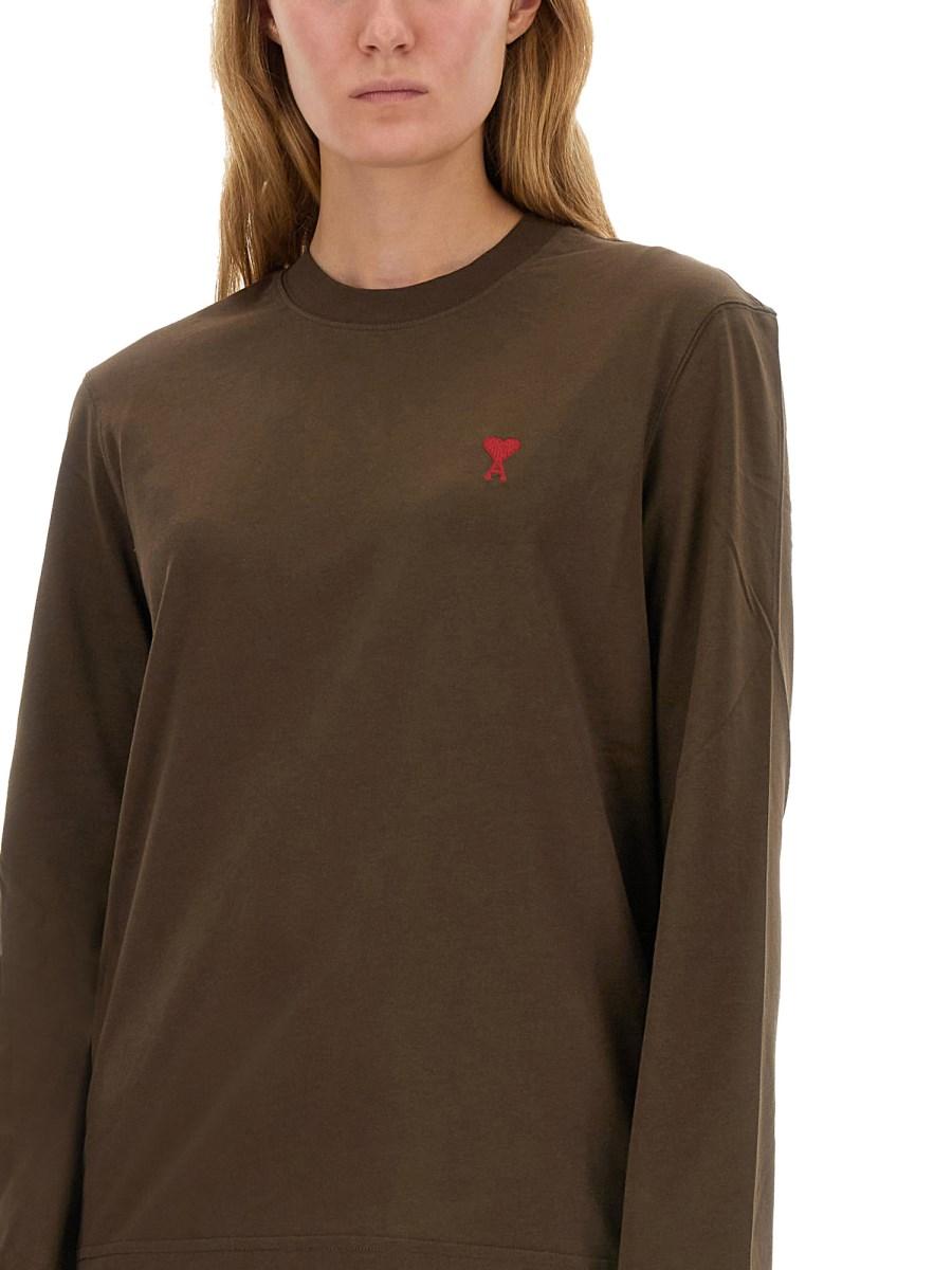 AMI PARIS T-SHIRT CON LOGO