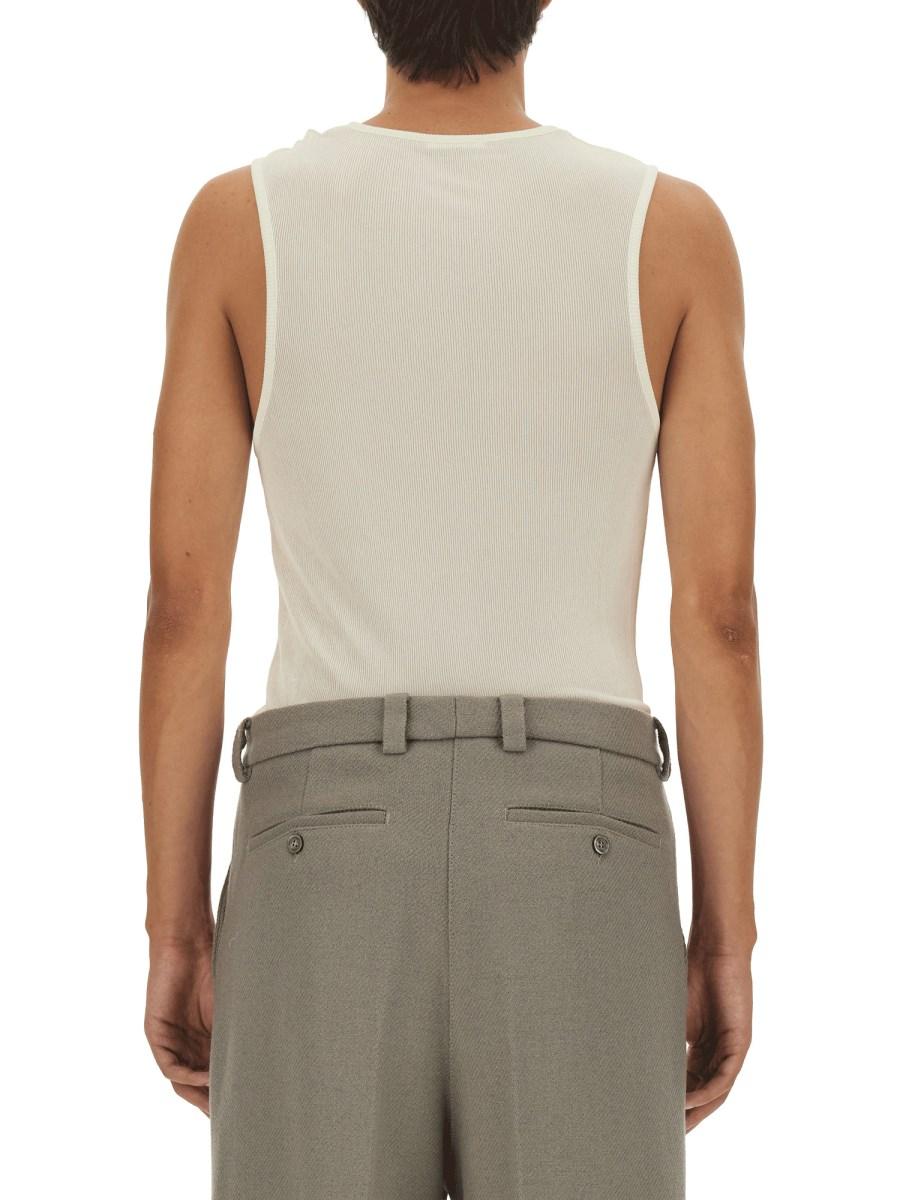 AMI PARIS TANK TOP IN VISCOSA